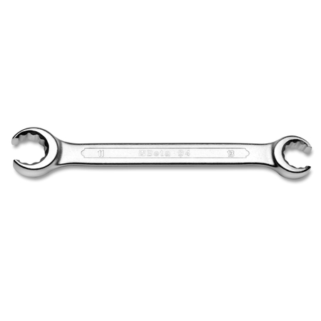 BETA Flare Nut Open Ring Wrench, 17x19mm 000940017